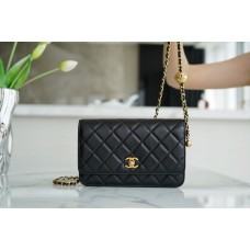 Chanel WOC with gold ball 12.3*19.2*3.5cm