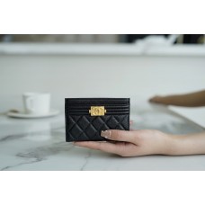 Chanel wallet leboy 7.5×11×0.5cm