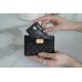 Chanel wallet leboy 7.5×11×0.5cm