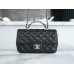 Chanel classic flap letter handle 20*7*12cm