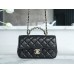 Chanel classic flap letter handle 18*7*12cm