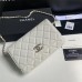 Chanel WOC 19.5cm caviar white