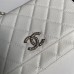 Chanel WOC 19.5cm caviar white