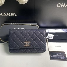 Chanel WOC 19.5cm caviar 