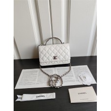 Chanel WOC with handle 19*12*3.5cm