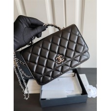 Chanel WOC with handle 19*12*3.5cm