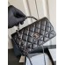 Chanel chain bag with handle 18.5*11*6cm