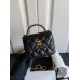 Chanel Chain bag with handle 9.5x12.5x3.5cm