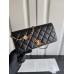 Chanel flower buckel chain bag 10.5*20.5*6cm