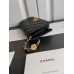 Chanel flower buckel chain bag 10.5*20.5*6cm