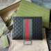 Gucci 26*20*6cm Gucci GG Supreme Web Pouch leather