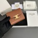 Celine wallet w10.5×9×3cm leather