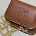 Celine  TRIOMPHE shell  16*11*8cm leather