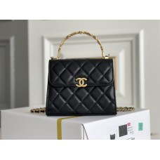 Chanel  handle bag 11.5x14.5x5.5cm