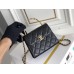 Chanel  handle bag 11.5x14.5x5.5cm