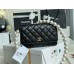 Chanel WOC with pearl 19.2cm