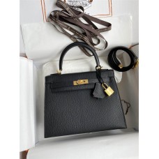 Hermes Kelly 25cm goat leather 2024 New