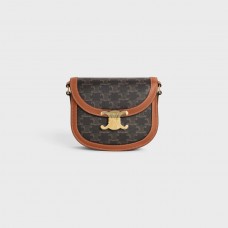 Celine besace triomphe 110413    size: 18.5*16*6cm 2025 New