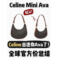 Celine AVA 101602   size: 16*8.5*4cm 2025 New