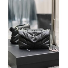 YSL SAINT LAURENT Loulou Puffer mini  759337 size: 23×15.5×8.5cm 2025 New