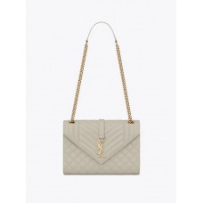 YSL SAINT LAURENT ENVELOPE 487206 size: 24x17.5x6cm 2025 New