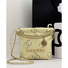 Chanel 22 mini bag 20x19x6cm AS3980 2025 new 