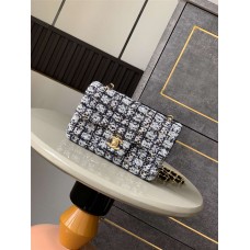 Chanel classic flap Tweed bag 20*13*6cm 2025 new 