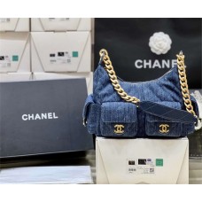 Chanel Cruise 2024/25 Large Hobo Bag  AS5339 Size 22*31*15cm 2025 new 