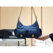 Chanel Cruise 2024/25 Large Hobo Bag  AS5339 Size 22*31*15cm 2025 new 
