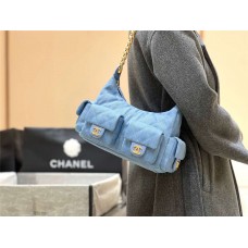 Chanel Cruise 2024/25 Large Hobo Bag AS5339 Size 22*31*15cm 2025 new 