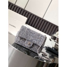 Chanel CHANEL MINI CF classic flap bag 20cm charming tweed 2025 new 
