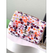Chanel CHANEL MINI CF classic flap bag 20cm charming tweed 2025 new 