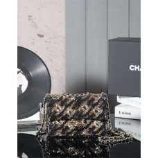 Chanel classic flap with charming 21x14x8cm 2025 new 