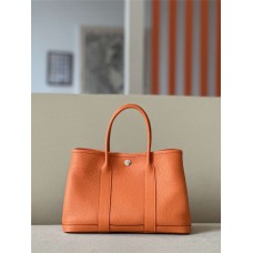 Hermes Garden party 30cm leather  2025 new 