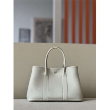 Hermes Garden party 30cm leather  2025 new 