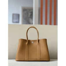 Hermes Garden party 30cm leather  2025 new 