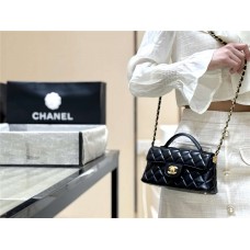 Chanel Mini Flap Bag with Top Handle  AS5354 Size:14*20*5.5cm 2025 new 
