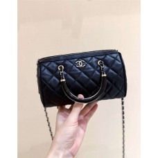 Chanel 25C mini boston bag AP4411 Size:11.5*18.5*11cm 2025 new 