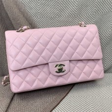 Chanel Classic Flap bag CF small cf  23cm light blue little-caviar leather  silver  23cf 1113 2025 new 