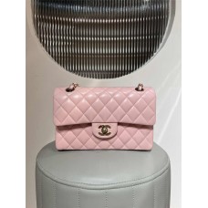 Chanel Classic Flap bag CF 23cm cf light pink lamskin light gold  2025 new 