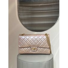 Chanel Classic Flap bag CF  Reissue Bag 226 28cm pearl beige Leather  19.5x28x7.5cm  2025 new 