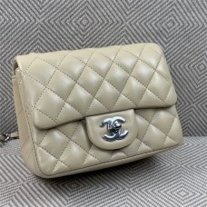Chanel Classic Flap bag CF  23cm small cf pearl white small caviar lghw  2025 new 