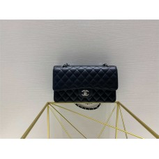 Chanel Classic Flap bag CF  25cm medium cf black caviar   2025 new 