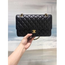 Chanel Classic Flap bag CF 23cm small cf black caviar leather ghw  2025 new 