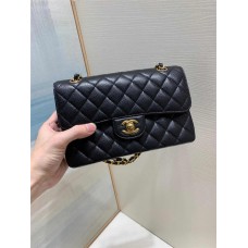 Chanel Classic Flap bag CF  23cm small cf black caviar leather ghw  2025 new 