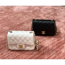 Chanel Classic Flap bag CF 18cm & 20cm mini gold ball 2025 new 