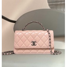 Chanel Classic Flap bag CF 23K new organ phone case  New Accordion Phone Bag, Original Calfskin, Size: 10x17.2x3.3cm 2025 new 
