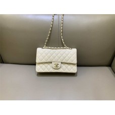 Chanel Classic Flap bag CF CF 25.5cm New Color, Light Beige 2025 new 