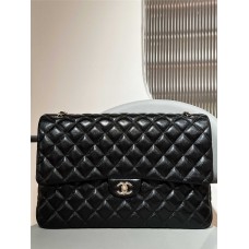 Chanel Classic Flap bag CF CF New Collection Travel Bag, Size 27x41x11cm, Original Medium-Grain Caviar Leather 2025 new 