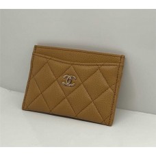 Chanel wallet card holder  purple lamskin lghw 2025 new 